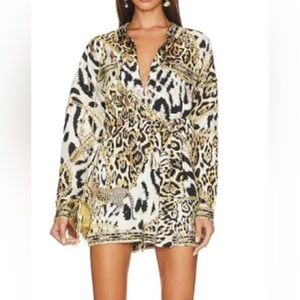 Camilla women Leopard Print playsuit jumpsuits
